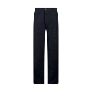 프라다 【잔디집2】 트라이앵글 로고 페인팅 워싱 데님 팬츠（세븐）