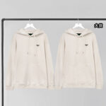 프라다 [YD공장] 트라이앵글 코튼 후디 로고