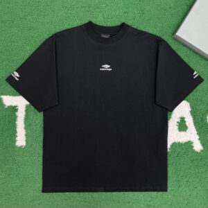 발렌시아가 【잔디집】 SKI 3B 스포츠 아이콘 반팔 티셔츠（레어）