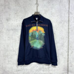 로에베 [사슬공장] 집업 스웨트 셔츠 코튼 플리스