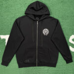 크롬하츠 【잔디집】 뉴욕 홀스슈 후드 집업（레어）