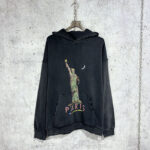 발렌시아가 [사슬공장] 24SS 파리 리버티 디스트레스드 후디