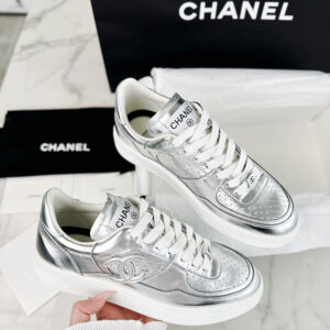 샤넬 [TJ공장] CC 샤포스 에어포스 실버 스니커즈
