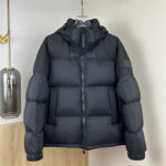 루이비통 나일론 다운 패딩 립스톱 블루종