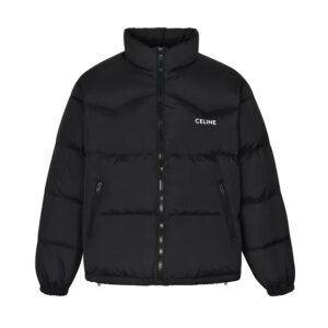 셀린느 【잔디집2】 로고 다운 패딩 자켓（세븐）