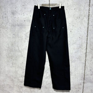 루이비통 【사슬공장】 LV 워크웨어 팬츠 테일러드 울 새들 패치