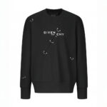 지방시 [잔디집2] 오버 맨투맨 메탈릭 기모