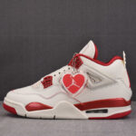 나이키 【KW_GX】 에어조던 4 레트로 발렌타인 데이 시에라 레드 HV0823-108
