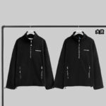 미우미우 【YD공장】 후리스 스웨트 셔츠 반집업