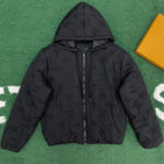 루이비통 【잔디집】 모노그램 퀼티드 후디 블루종 2컬러（레어）