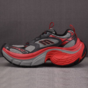 발렌시아가 【XA공장】 6XL 스니커즈 블랙/그레이/레드