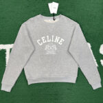 셀린느 【잔디집】 로고 맨투맨 코튼 스웨트셔츠 (레어)
