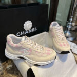 샤넬 【터보】 CC로고 코튼 트위드 스니커즈 (TJ공장)