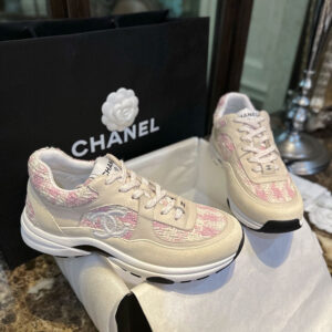 샤넬 【터보】 CC로고 코튼 트위드 스니커즈 (TJ공장)