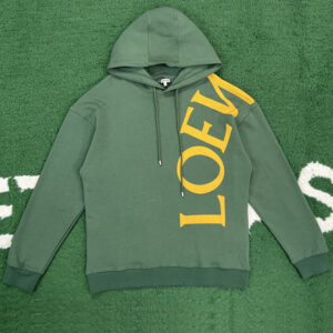 로에베 【잔디집】 로고 프린트 릴렉스 후디 (레어)