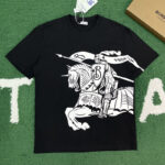 버버리 【잔디집】 EKD 코튼 반팔 티셔츠（레어）