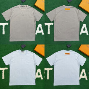 루이비통 【잔디집】 LV 엠보스드 반팔 티셔츠 （레어）