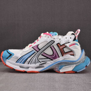 발렌시아가 【GOOD】 러너 스니커즈 화이트/다크그린/블루/핑크