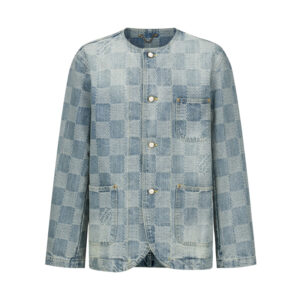 루이비통 【잔디집2】 다미에 데님 3D 시크 자켓（세븐）