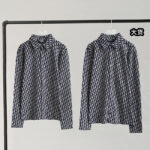 디올 【YD공장】 오버셔츠 자카드 오블리크