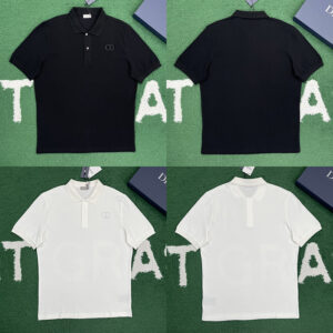 디올 【잔디집】 CD 아이콘 코튼 피케 폴로 셔츠 (레어)