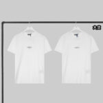 디올 【YD공장】 몽테뉴 스몰 로고 반팔 티셔츠 화이트