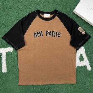 아미 【잔디집】 파리스 크루넥 반팔 티셔츠 로고 (레어)