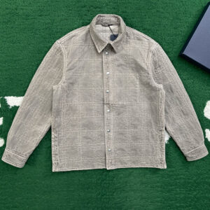 디올 【잔디집】 오버셔츠 코튼 트윌 까나쥬 (레어)