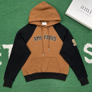 아미 【잔디집】 파리스 래귤러 후디 로고 (레어)