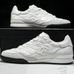 샤넬 [GD공장]  24A 카프스킨 퀼팅 CC로고 스니커즈