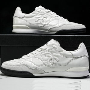 샤넬 [GD공장]  24A 카프스킨 퀼팅 CC로고 스니커즈