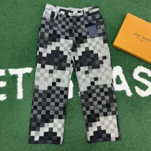 루이비통 【잔디집】 다모플라주 데님 클래식 팬츠（레어）