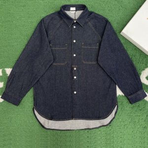 디올 【잔디집】 Couture 꾸뛰르 경량 코튼 데님 셔츠（레어）