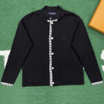 루이비통 【잔디집】 니티드 울 프레피 블레이저 (레어)