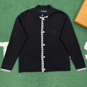 루이비통 【잔디집】 니티드 울 프레피 블레이저 (레어)