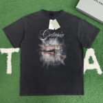 발렌시아가 【잔디집】 게타리아 오버사이즈 반팔 티셔츠（레어）