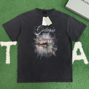 발렌시아가 【잔디집】 게타리아 오버사이즈 반팔 티셔츠（레어）