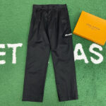 루이비통 【잔디집】 시그니처 치노 팬츠（레어） 포켓