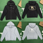 버버리 【잔디집】 나이트 스탬프 코튼 후드 집업(레어)