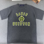 루이비통 【터보】 LV 도그 포 인따르시아 코튼 크루넥 반팔（TJ공장）