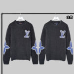 루이비통 【YD공장】 LV 스키 풀오버 니트 청키 울 블렌드