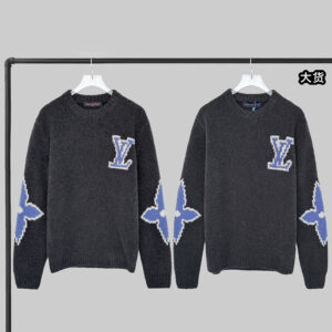 루이비통 【YD공장】 LV 스키 풀오버 니트 청키 울 블렌드