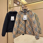 버버리 리버시블 체크 자켓