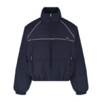 미우미우 【잔디집2】 테크니컬 퐁제 다운 자켓（세븐）