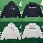 발렌시아가 【잔디집】 백 폴로 후디（레어）