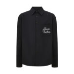 루이비통 【잔디집2】 시그니처 엠브로이더드 롱 슬리브드 셔츠（세븐）