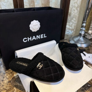 샤넬 【TJ공장】 퀼팅 시어링 뮬 슬리퍼 “35SIZE – 41SIZE” (터보)