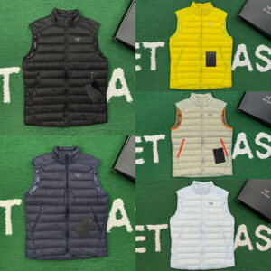 아크테릭스 【잔디집】 세륨 패딩 경량 베스트（레어）