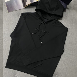 프라다 (TJ공장) 【터보】 로고 자수 코튼 후디