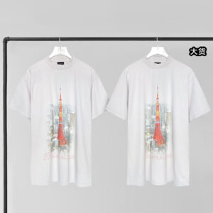 발렌시아가 【YD공장】 도쿄 간자 반팔 티셔츠